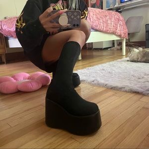 UNIF PLATFORM BOOTS